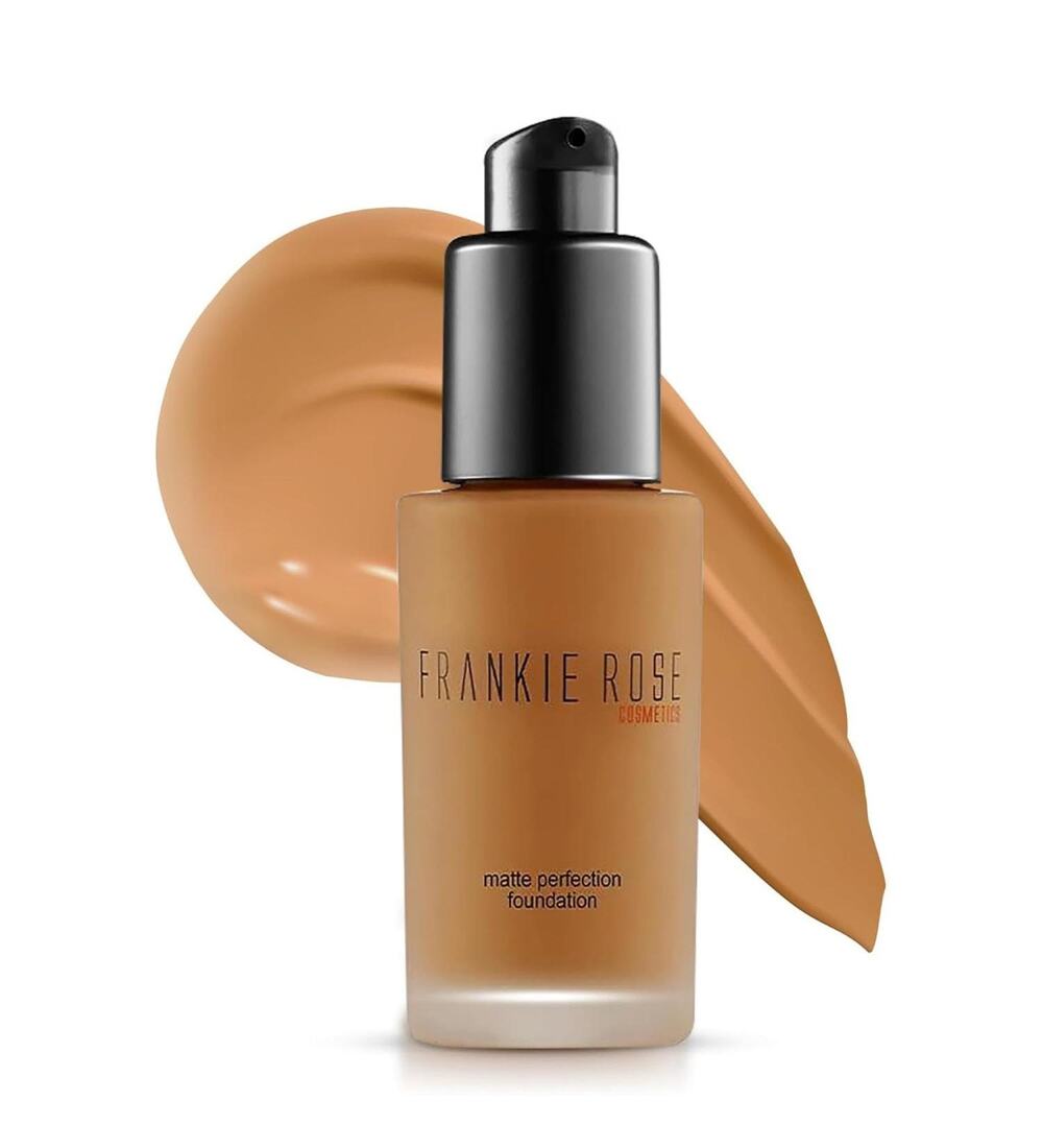 Frankie Rose Matte Perfection Foundation Latte #f107.5 1 oz NIB Discontinued